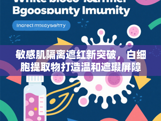 敏感肌隔离遮红新突破，白细胞提取物打造温和遮瑕屏障