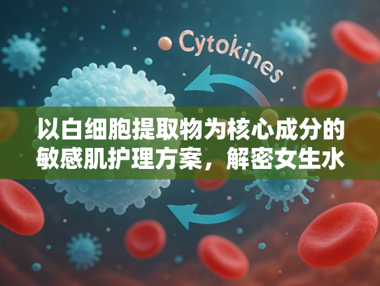 以白细胞提取物为核心成分的敏感肌护理方案，解密女生水乳新配方