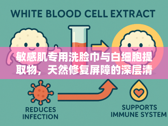 敏感肌专用洗脸巾与白细胞提取物，天然修复屏障的深层清洁方案