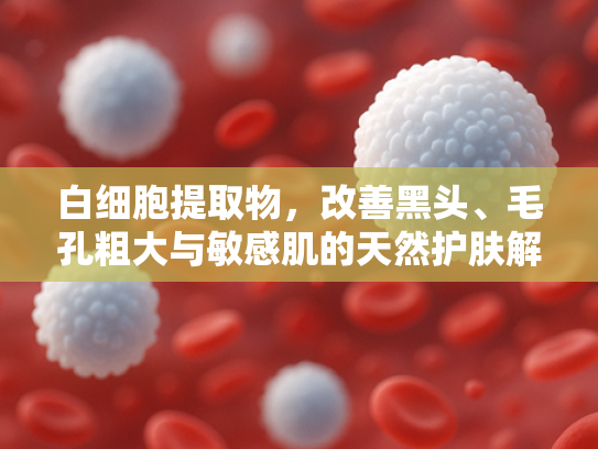 白细胞提取物，改善黑头、毛孔粗大与敏感肌的天然护肤解决方案
