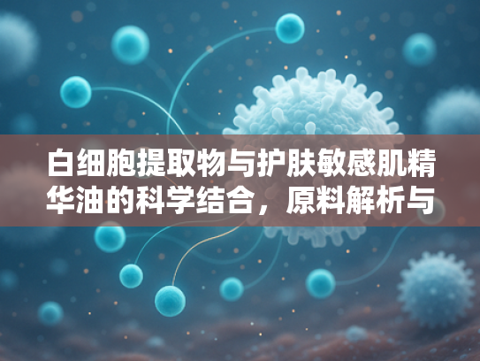 白细胞提取物与护肤敏感肌精华油的科学结合，原料解析与功效解密