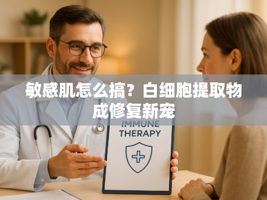 敏感肌怎么搞？白细胞提取物成修复新宠