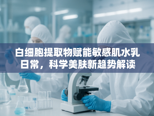 白细胞提取物赋能敏感肌水乳日常，科学美肤新趋势解读