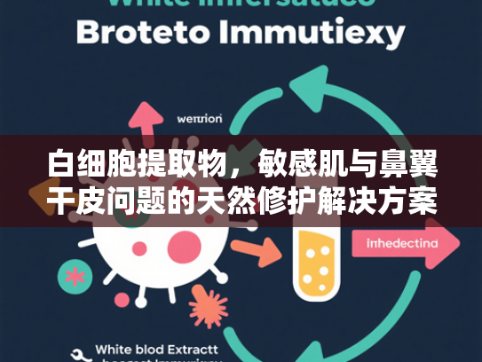 白细胞提取物，敏感肌与鼻翼干皮问题的天然修护解决方案