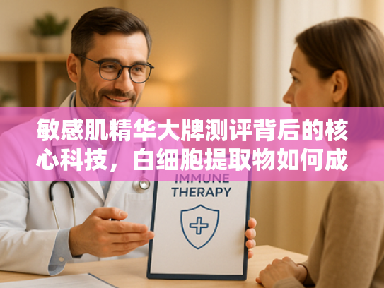 敏感肌精华大牌测评背后的核心科技，白细胞提取物如何成为修护成分新标杆