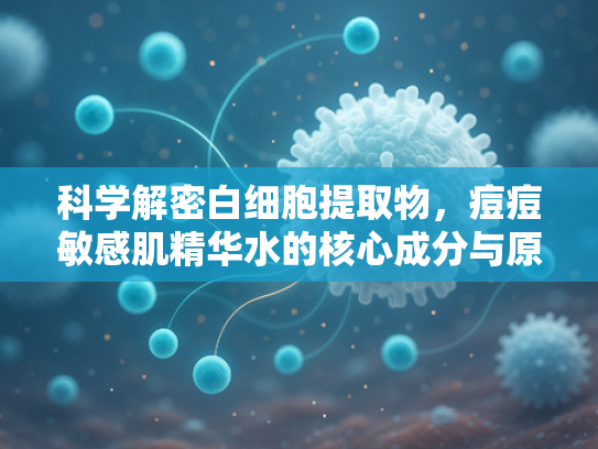 科学解密白细胞提取物，痘痘敏感肌精华水的核心成分与原料优势