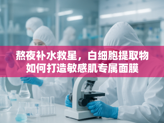 熬夜补水救星，白细胞提取物如何打造敏感肌专属面膜
