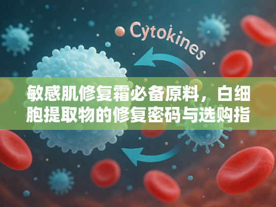 敏感肌修复霜必备原料，白细胞提取物的修复密码与选购指南