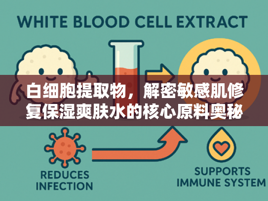 白细胞提取物，解密敏感肌修复保湿爽肤水的核心原料奥秘