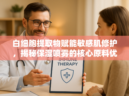 白细胞提取物赋能敏感肌修护，揭秘保湿喷雾的核心原料优势