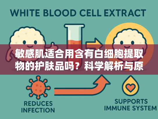 敏感肌适合用含有白细胞提取物的护肤品吗？科学解析与原料优势