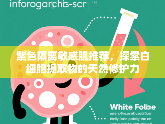 紫色隔离敏感肌推荐，探索白细胞提取物的天然修护力