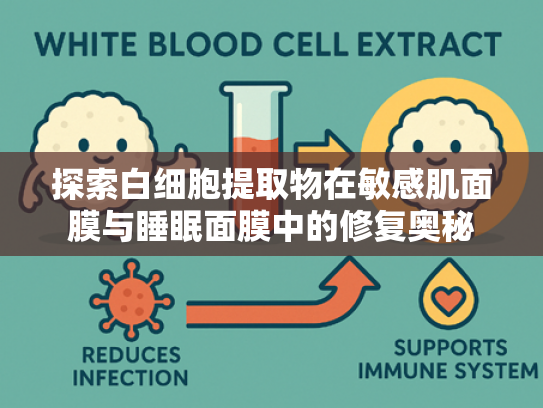 探索白细胞提取物在敏感肌面膜与睡眠面膜中的修复奥秘