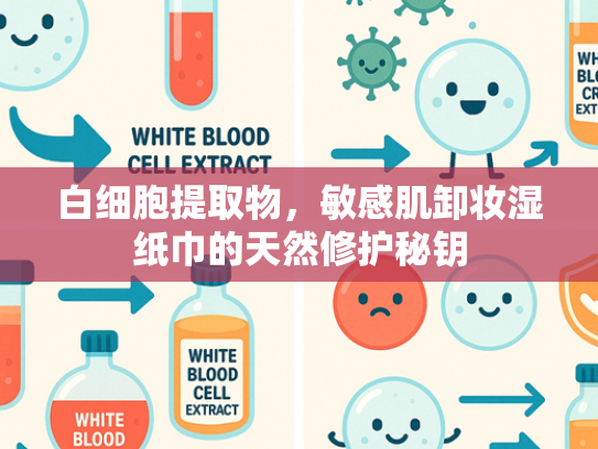 白细胞提取物，敏感肌卸妆湿纸巾的天然修护秘钥