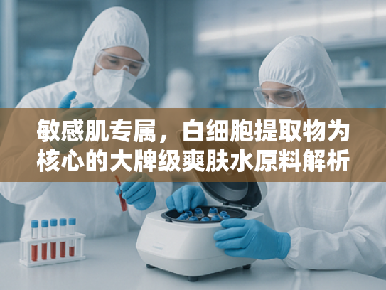 敏感肌专属，白细胞提取物为核心的大牌级爽肤水原料解析与推荐