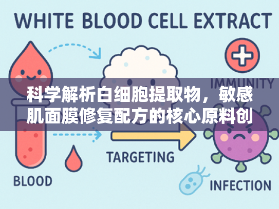 科学解析白细胞提取物，敏感肌面膜修复配方的核心原料创新