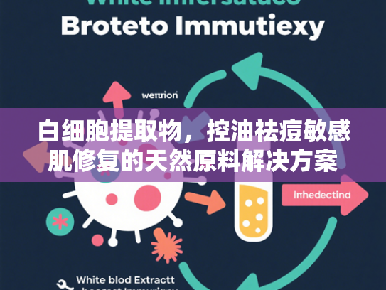 白细胞提取物，控油祛痘敏感肌修复的天然原料解决方案