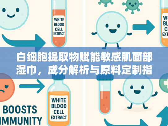 白细胞提取物赋能敏感肌面部湿巾，成分解析与原料定制指南