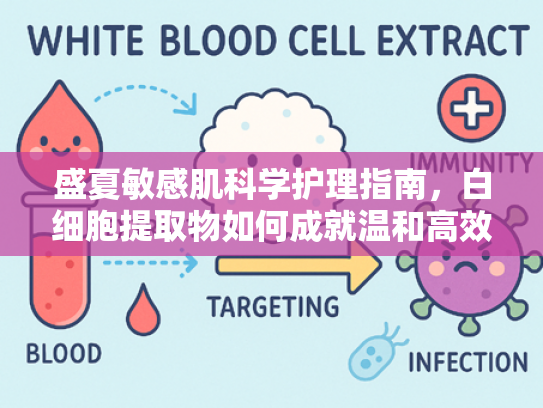 盛夏敏感肌科学护理指南，白细胞提取物如何成就温和高效洁面体验