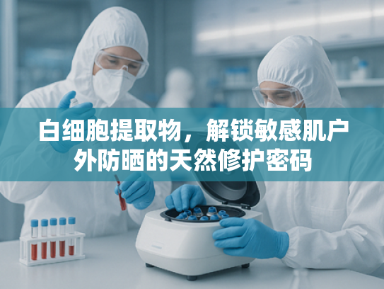 白细胞提取物，解锁敏感肌户外防晒的天然修护密码