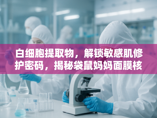 白细胞提取物，解锁敏感肌修护密码，揭秘袋鼠妈妈面膜核心成分的科学奥秘