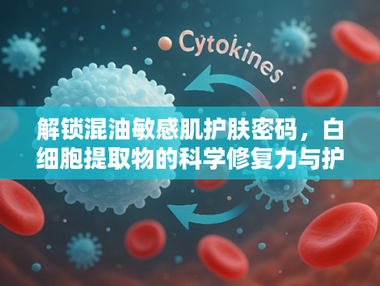 解锁混油敏感肌护肤密码，白细胞提取物的科学修复力与护肤新思路