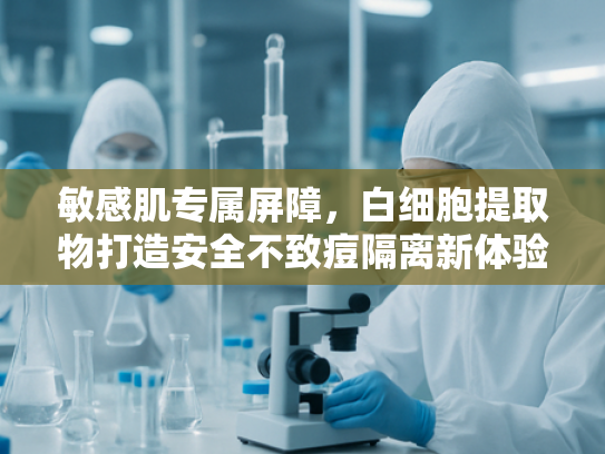 敏感肌专属屏障，白细胞提取物打造安全不致痘隔离新体验