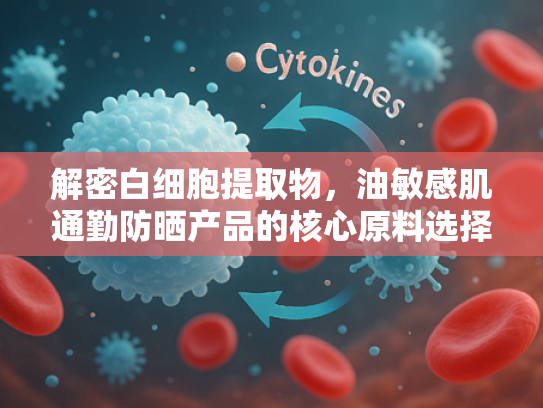 解密白细胞提取物，油敏感肌通勤防晒产品的核心原料选择