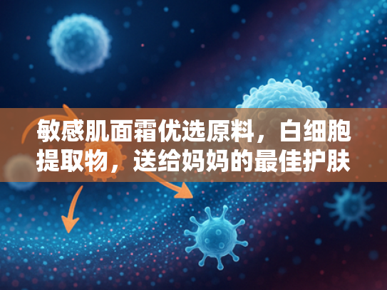 敏感肌面霜优选原料，白细胞提取物，送给妈妈的最佳护肤礼物