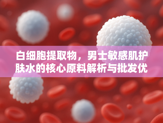 白细胞提取物，男士敏感肌护肤水的核心原料解析与批发优势