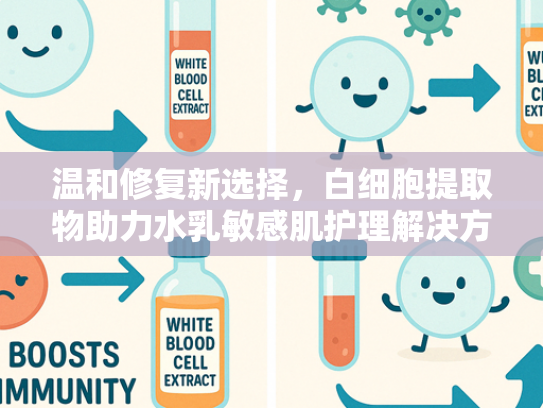 温和修复新选择，白细胞提取物助力水乳敏感肌护理解决方案