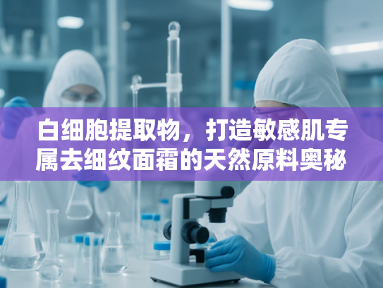 白细胞提取物，打造敏感肌专属去细纹面霜的天然原料奥秘