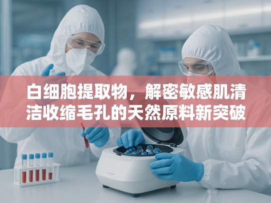 白细胞提取物，解密敏感肌清洁收缩毛孔的天然原料新突破