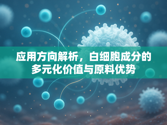 应用方向解析，白细胞成分的多元化价值与原料优势
