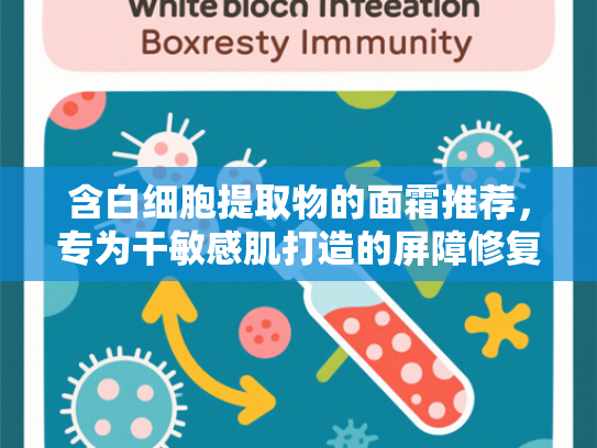 含白细胞提取物的面霜推荐，专为干敏感肌打造的屏障修复解决方案