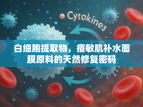 白细胞提取物，痘敏肌补水面膜原料的天然修复密码