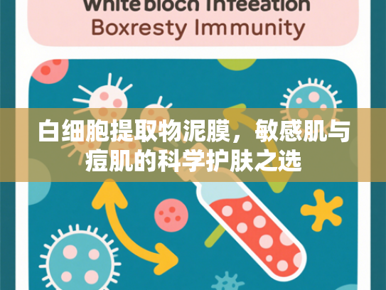 白细胞提取物泥膜，敏感肌与痘肌的科学护肤之选
