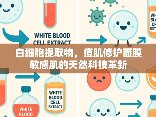 白细胞提取物，痘肌修护面膜敏感肌的天然科技革新