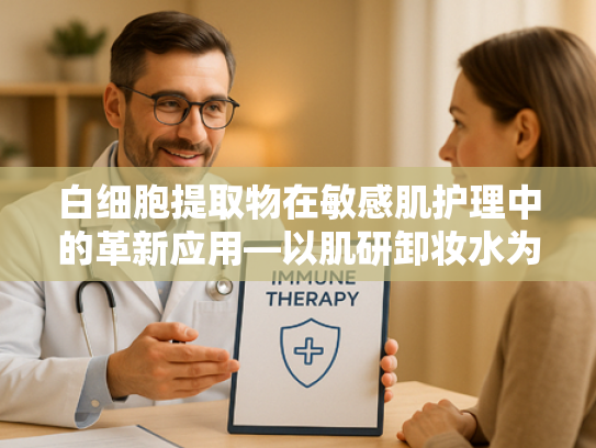 白细胞提取物在敏感肌护理中的革新应用—以肌研卸妆水为例的科学解析