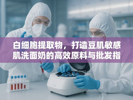 白细胞提取物，打造豆肌敏感肌洗面奶的高效原料与批发指南