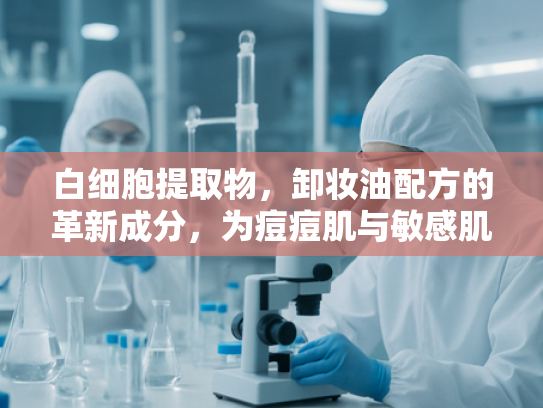 白细胞提取物，卸妆油配方的革新成分，为痘痘肌与敏感肌保驾护航
