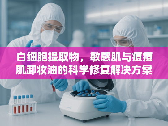 白细胞提取物，敏感肌与痘痘肌卸妆油的科学修复解决方案