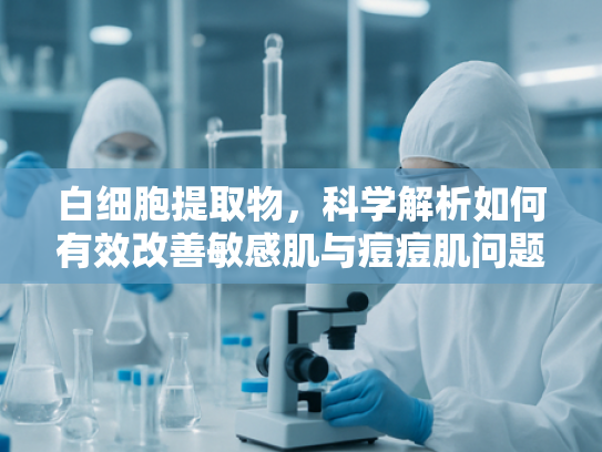 白细胞提取物，科学解析如何有效改善敏感肌与痘痘肌问题