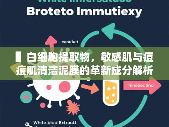 ▌白细胞提取物，敏感肌与痘痘肌清洁泥膜的革新成分解析」