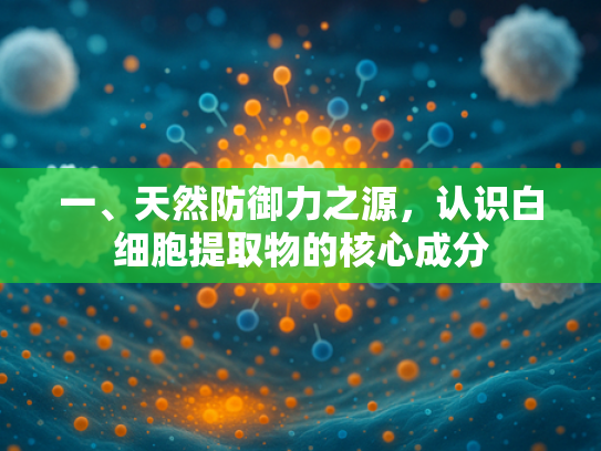 一、天然防御力之源，认识白细胞提取物的核心成分