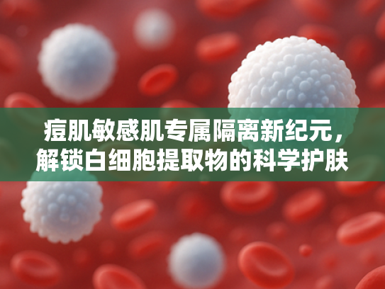 痘肌敏感肌专属隔离新纪元，解锁白细胞提取物的科学护肤奥秘
