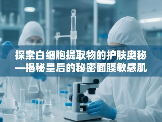 探索白细胞提取物的护肤奥秘—揭秘皇后的秘密面膜敏感肌修复核心原料