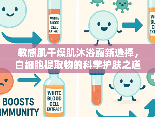 敏感肌干燥肌沐浴露新选择，白细胞提取物的科学护肤之道