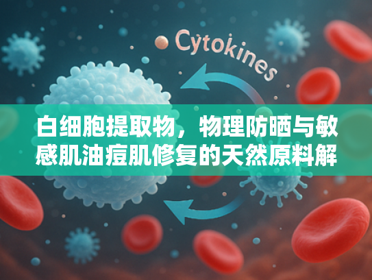 白细胞提取物，物理防晒与敏感肌油痘肌修复的天然原料解析