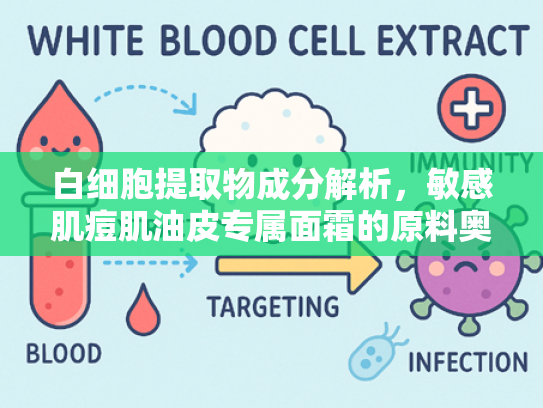 白细胞提取物成分解析，敏感肌痘肌油皮专属面霜的原料奥秘